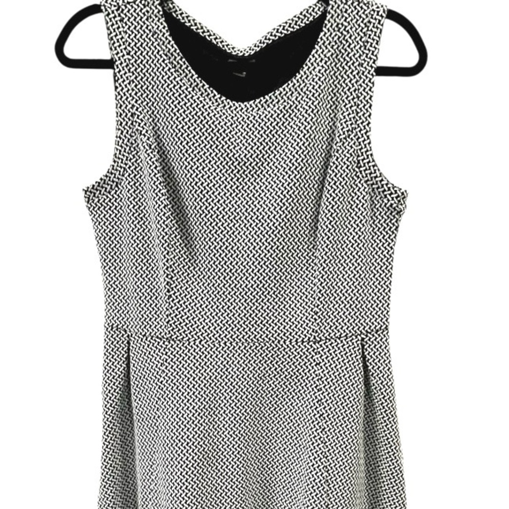 Merona Dress- Black & White - Size Med